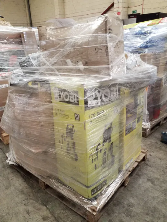 PALLET OF APPROXIMATELY 7 UNPROCESSED RAW RETURN HOUSEHOLD AND ELECTRICAL GOODS TO INCLUDE;