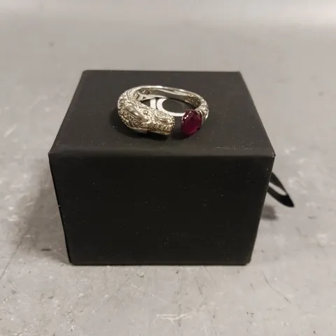 TJC ROYAL BALI COLLECTION RUBY DRAGON RING 