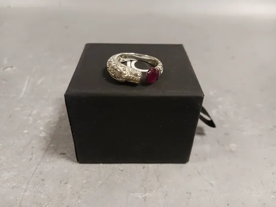 TJC ROYAL BALI COLLECTION RUBY DRAGON RING 