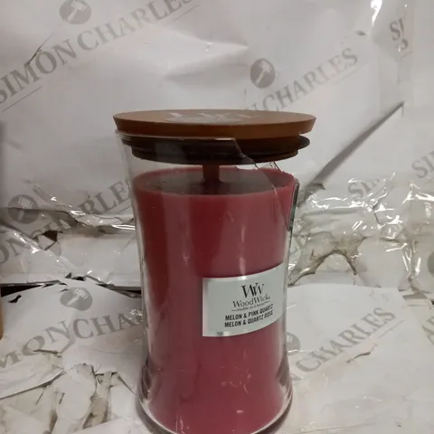 WOODWICK LARGE HOURGLASS SCENTED CANDLE 