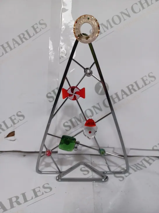 SWAROVSKI HOLIDAY CHEERS TREE WITH SET OF 7 MAGNETS