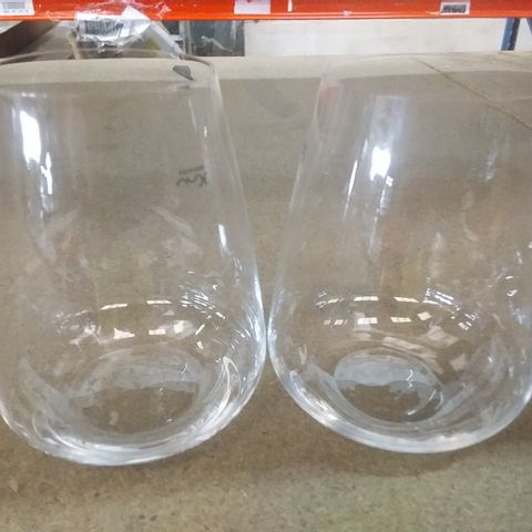 LOT OF 6 NUDE ION SHIELDED WATER GLASSES (3 BOXES OF 2PC)