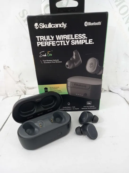 BOXED SKULLCANDY SESH EVO TRUE WIRELESS EARPHONES 