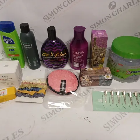 APPROXIMATELY 20 ASSORTED HEALTH & BEAUTY PRODUCTS TO INCLUDE REGROWZ THICKENING SHAMPOO, DR G CLEAR CREAM, XTREME PRO-EXPERT HAIR GEL ETC 