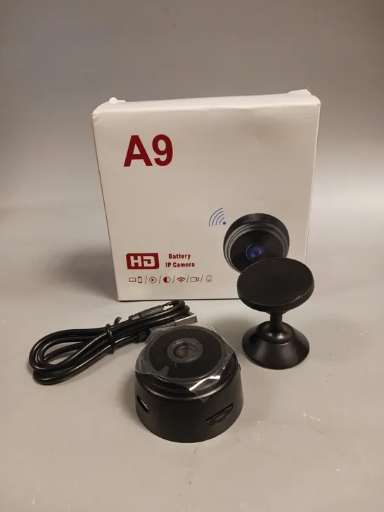 BOXED A9 HD BATTERY IP CAMERA 