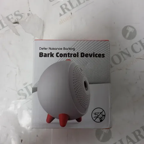 BOXED AND SEALED BARK CONTROL DEVICE