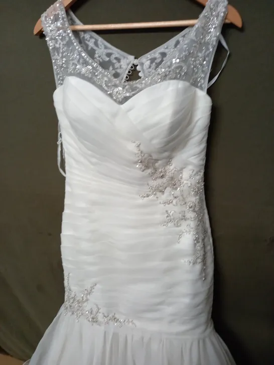 ROMANTICA BRIA EMBELLISHED WEDDING DRESS - 12