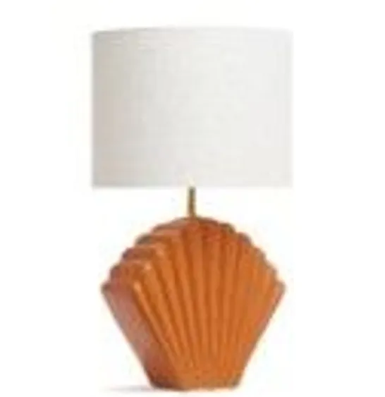 BRAND NEW MADE.COM CORBEL CERAMIC TABLE LAMP, CLAY - 820