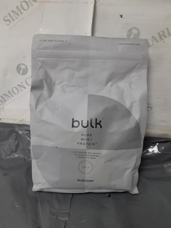 BULK 1KG PURE WHEY PROTEIN - VANILLA 