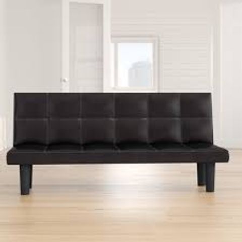 BOXED SPENCER CHOCOLATE SOFA BED (1 BOX)