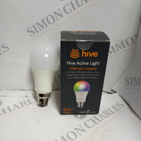 BOXED HIVE ACTIVE LIGHT COLOUR CHANGING LIGHT BULB 
