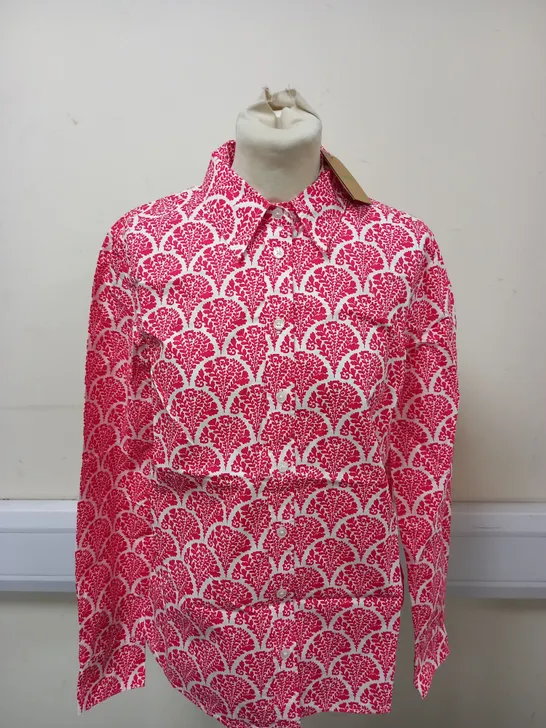 BODEN SIENNA COTTON SHIRT SIZE 10R