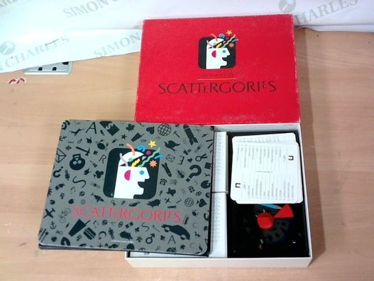 BOXED THE GAME OF SCATTERGORIES