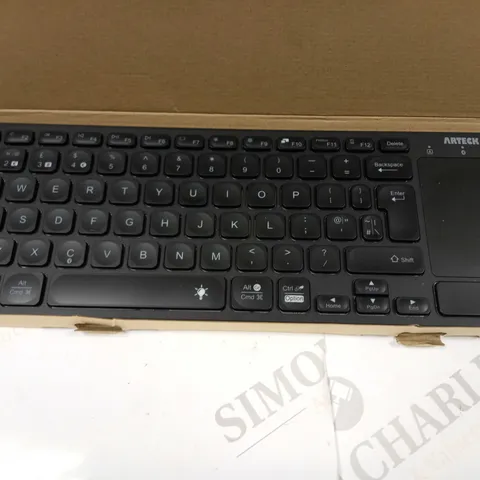 BOXED ARTECK HB305-4B UNIVERSAL BACKLIT BLUETOOTH TOUCH KEYBOARD