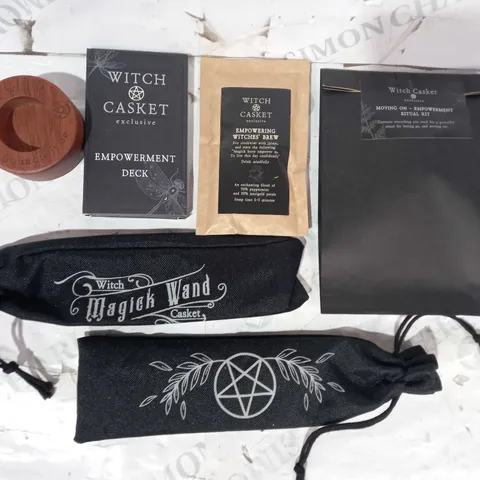 WITCH CASKET HOBBY SET