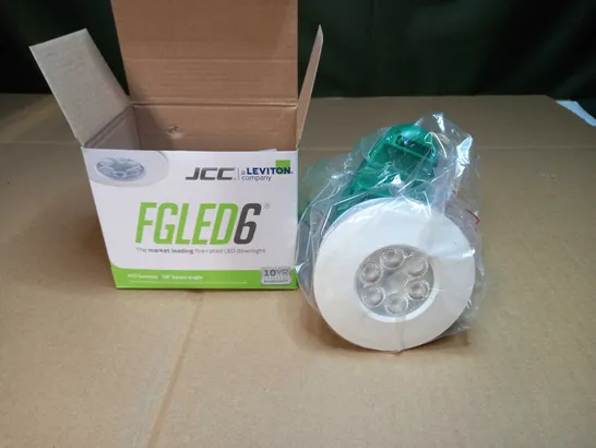 BOXED FGLED6 FIRE-RATED LED DOWNLIGHT