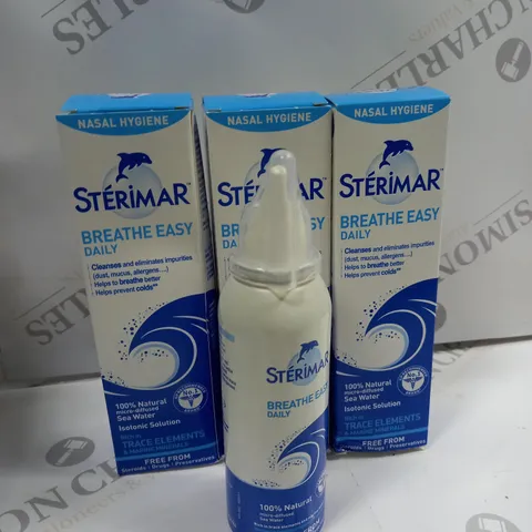 BOX OF APPROX 20 STERIMAR BREATH EASY DAILY NASAL HYGIENE  - COLLECTION ONLY