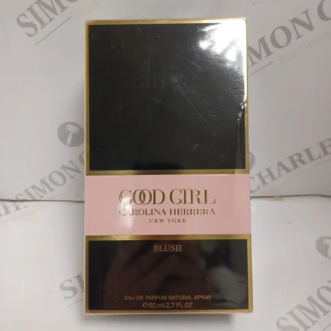 SEALED GOOD GIRL CAROLINA HERRERA BLUSH 80ML EAU DE PARFUM NATURAL SPRAY