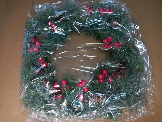 DESIGNER STYLE DECORATIVE FESTIVE WREATH