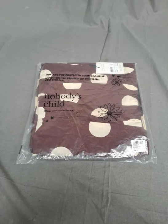 SEALED NOBODYS CHILD FELICITY MIDAXI DRESS BROWN SPOT - UK 10