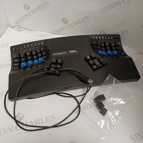 KINESIS ADVANTAGE2 QUIET LF ERGONOMIC KEYBOARD (KB600LFQ)