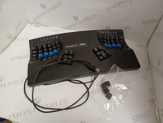 KINESIS ADVANTAGE2 QUIET LF ERGONOMIC KEYBOARD (KB600LFQ)