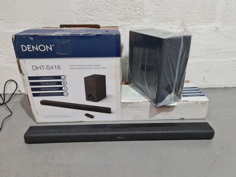 DENON DHT-S416 HOME THEATRE SOUND BAR SYSTEM - BLACK