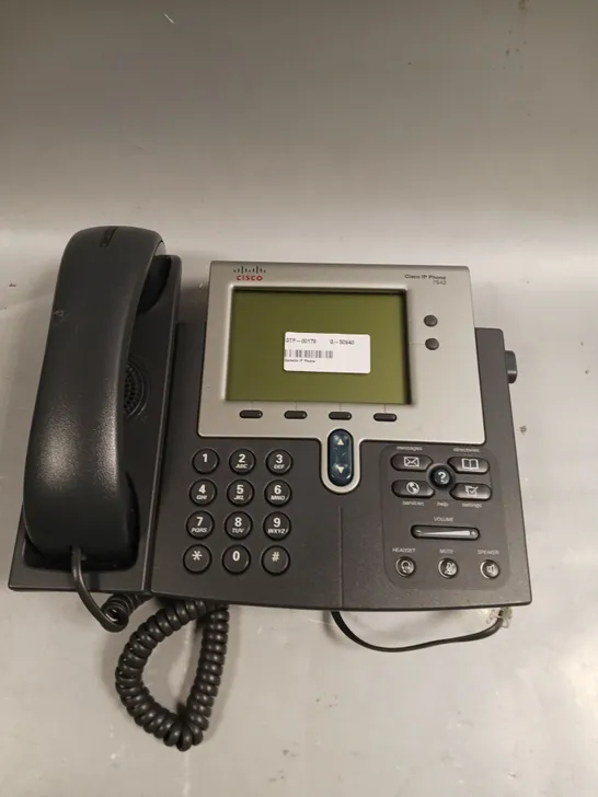 APPROXIMATELY 25 CISCO 7942 SERIES IP OFFICE TELEPHONES - COLLECTION ONLY	