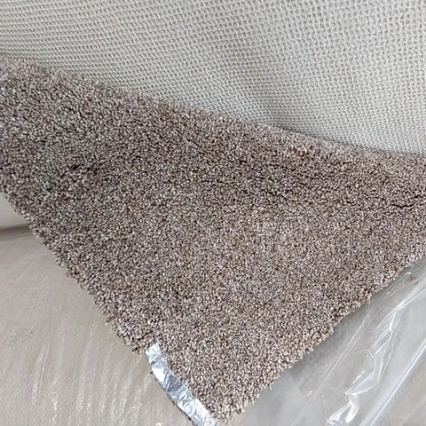 ROLL OF QUALITY CLASSIC CHARM HEATHERS 3164/0830 CARPET IN SLIPPERY - APPROXIMATELY 24M W X 4M L