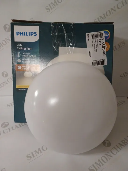 PHILIPS LED SHAN CEILING LIGHT 27K 12W, WARM WHITE