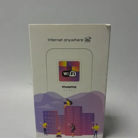 BOXED MUAMA RYOKO 4G PORTABLE WIRELESS WIFI ROUTER INTERNET HOTSPOT