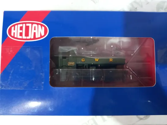 HELJAN 1322 1370 GWR GREEN MODEL TRAIN