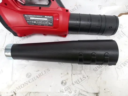 BOXED EINHELL POWER X CHARGE 18V CORDLESS LEAF BLOWER