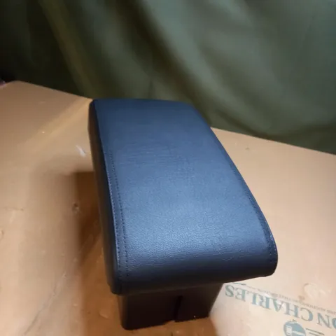 BLACK LEATHERED CAR ARM REST 