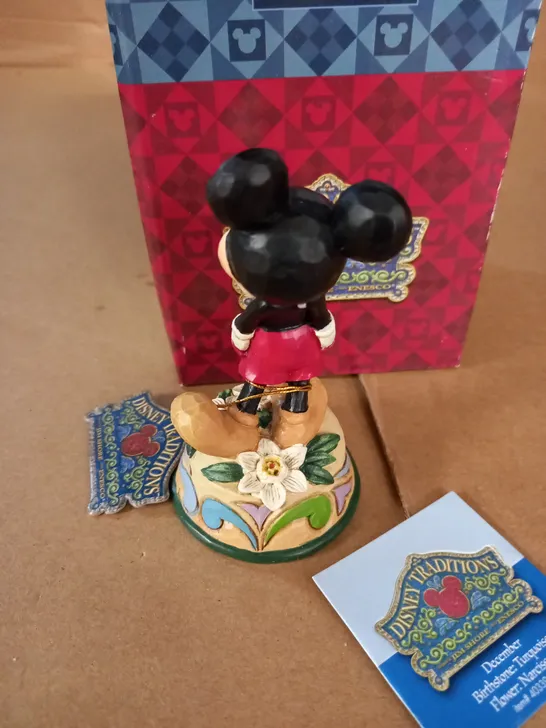 DISNEY TRADITIONS DECEMBER BIRTHSTONE FIGURINE 