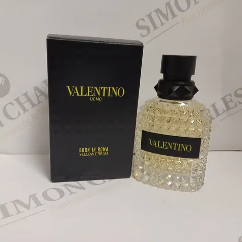 BOXED VALENTINO UOMO BORN IN ROMA YELLOW DREAM EAU DE TOILETTE - 50ML