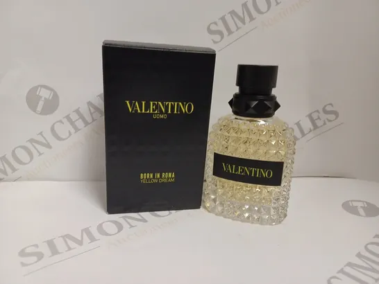 BOXED VALENTINO UOMO BORN IN ROMA YELLOW DREAM EAU DE TOILETTE - 50ML