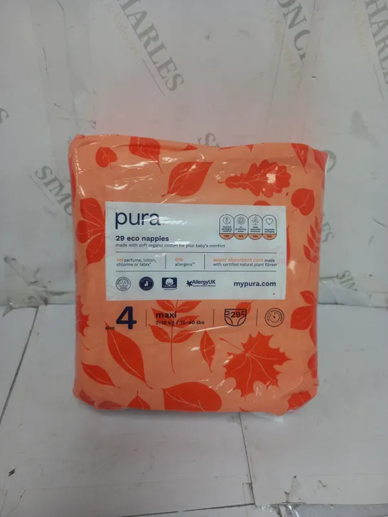 PURA 29 ECO NAPPIES MAXI SIZE 4