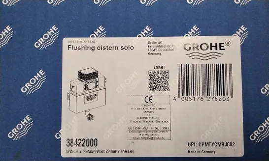 BOXED GROHE FLUSHING CISTERN SOLO