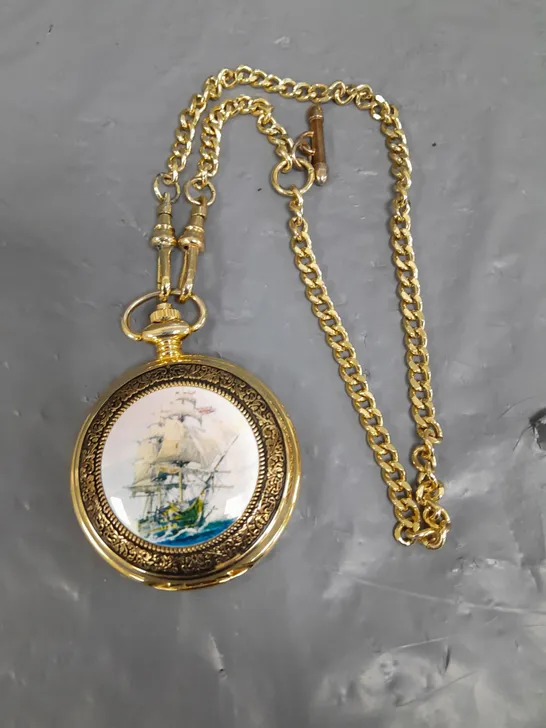 HMS VICTORY THEMED POCKET WATCH