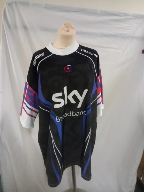 SKY BROADBAND ESPORTS SHIRT SIZE XXL