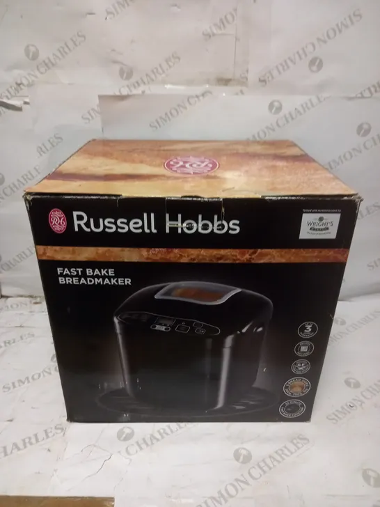 RUSSELL HOBBS COMPACT FAST BREADMAKER