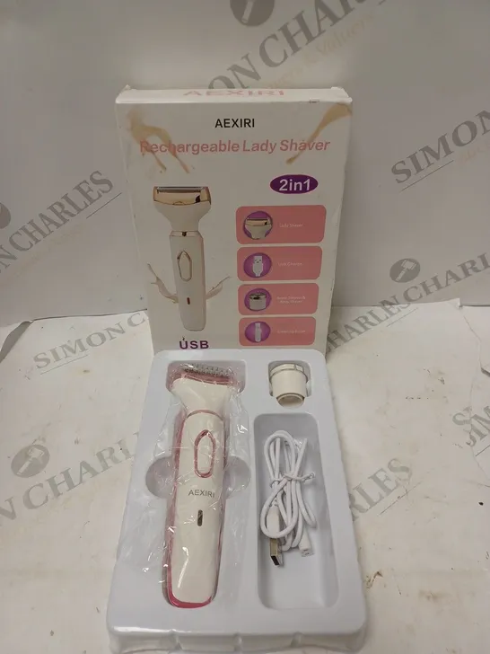 ALEXIRI RECHARGEABLE LADY SHAVER