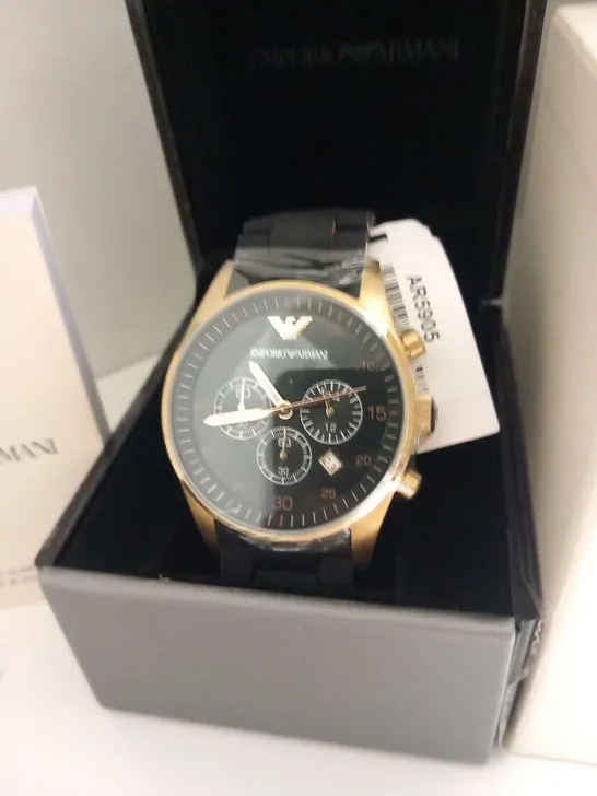 BOXED EMPORIO ARMANI AR5905 WRIST WATCH