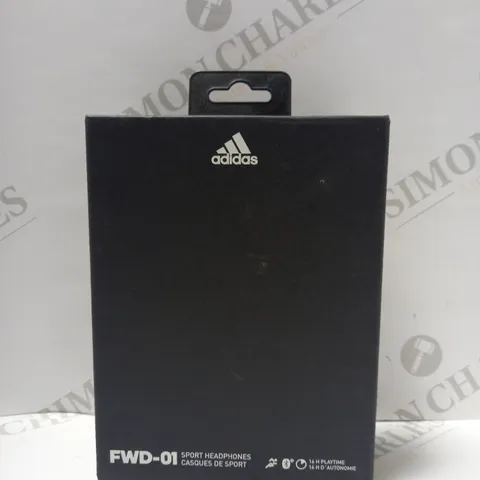 ADIDAS FWD-01 BLUETOOTH SPORT HEADPHONES IN NIGHT GREY