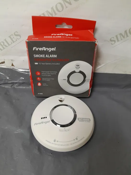 BOXED FIRE ANGEL SMOKE ALARM