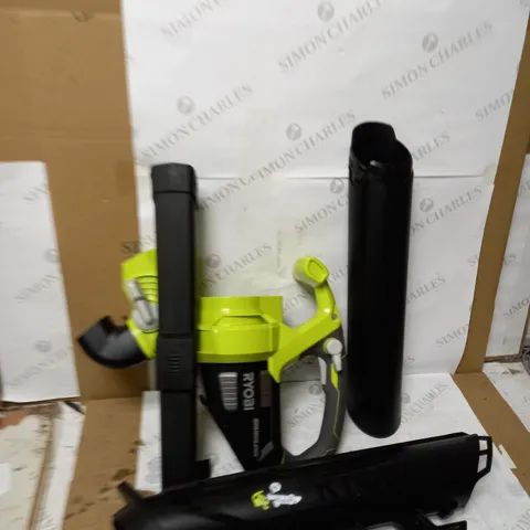 RYOBI CORDLESS BLOWER VACUUM