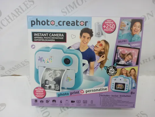 BOXED STUDIO CREATOR PHOTO CREATOR INSTANT CAMERA RRP £69.99