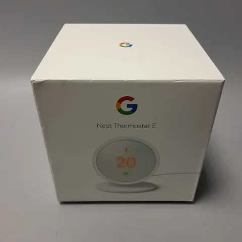 BOXED GOOGLE NEST THERMOSTAT E