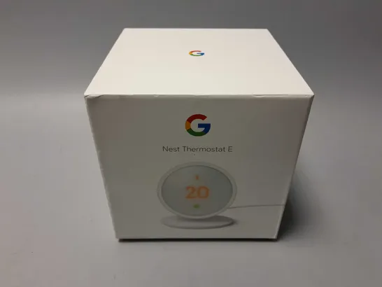 BOXED GOOGLE NEST THERMOSTAT E